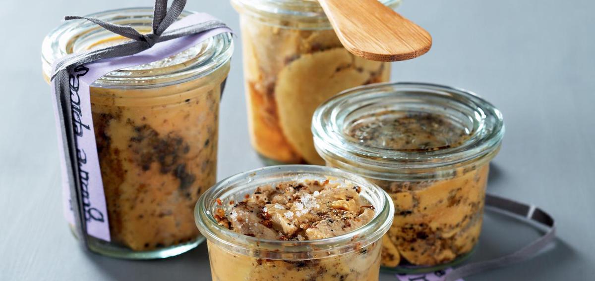 Recettes Bocaux : Recette Mini-bocaux De Foie Gras Parfumé Cuit Au Sel De Guérande Label