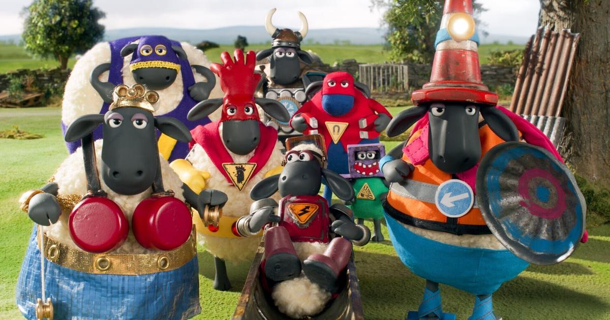 Shaun le mouton Saison 6 Épisode 9 Super mouton