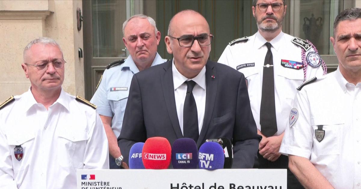 Victoire du PSG: «57 fonctionnaires de police et de gendarmerie blessés», au cours de la nuit annonce le ministre de l'Intérieur