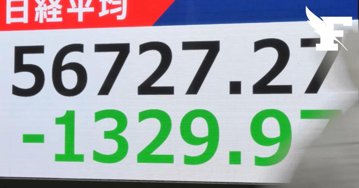 Les Bourses de Tokyo et Séoul en chute libre après l'annonce d'une percée technologique chinoise dans les puces