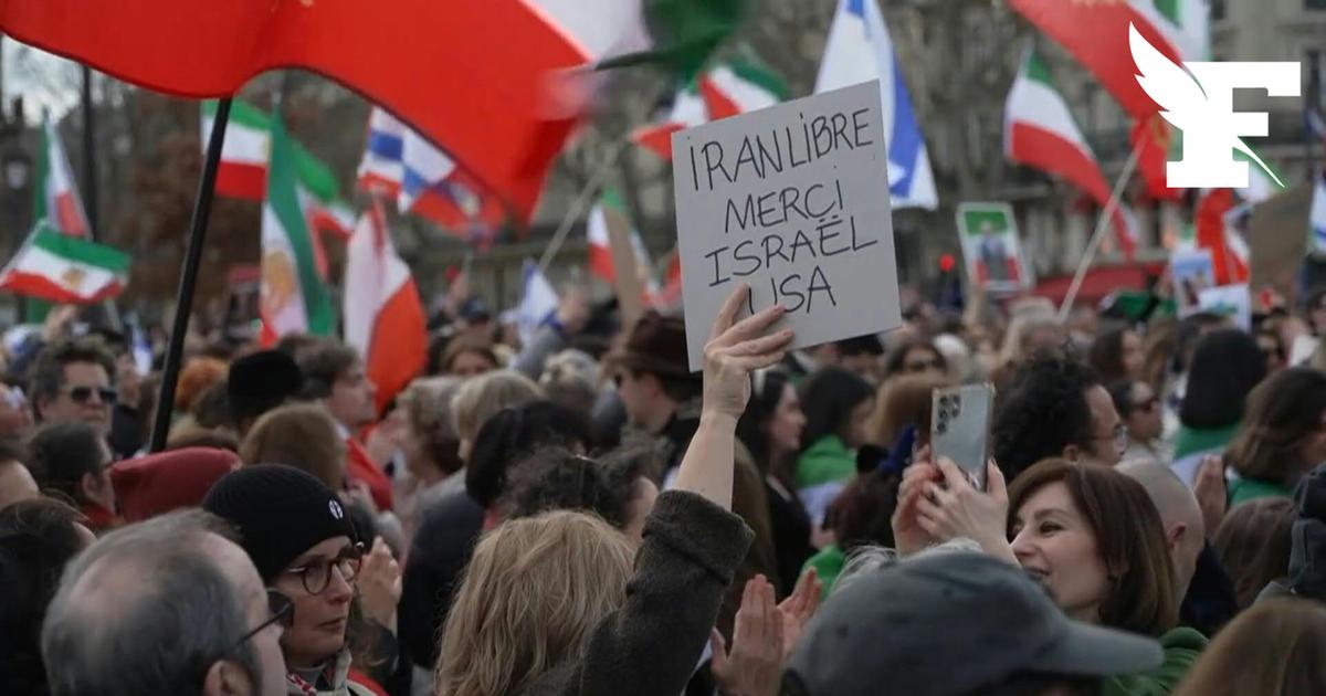 À Paris, plusieurs milliers de manifestants se rassemblent en soutien au peuple iranien