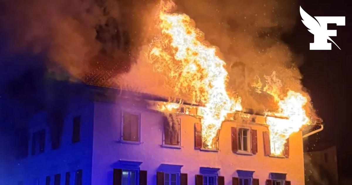 Suisse : cinq disparitions signalées et huit blessés dans un violent incendie d’immeuble
