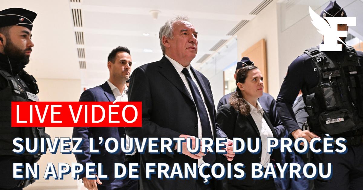 Assistants parlementaires du MoDem: suivez l’ouverture du procès en appel de François Bayrou