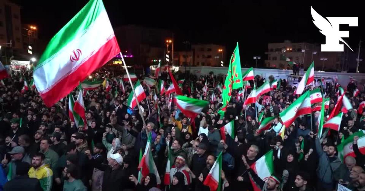 Une foule se rassemble à Téhéran à l'annonce d'un cessez-le-feu avec Israël et les États-Unis Israël et les