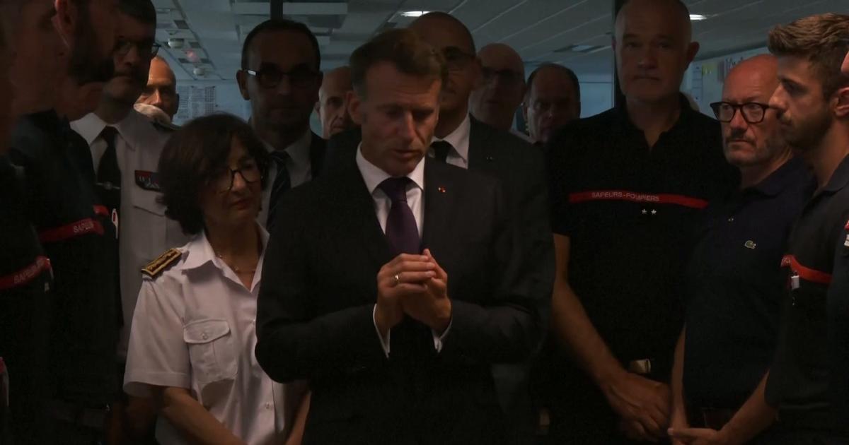 Incendies en Gironde: Emmanuel Macron «remercie et apporte le soutien de la Nation» aux pompiers