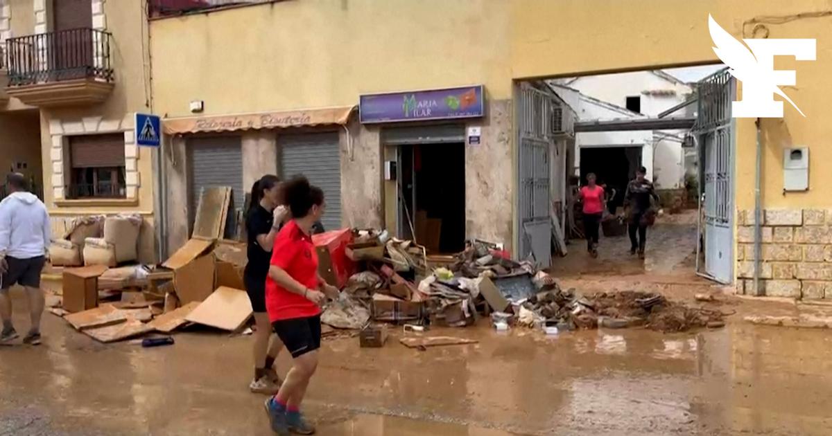 D'intenses intempéries provoquent des inondations dans le sud-est de l'Espagne