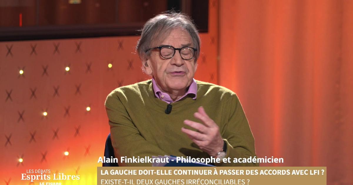 «On ne peut pas choisir l’union avec un parti qui a choisi l’antisémitisme», affirme Alain Finkielkraut