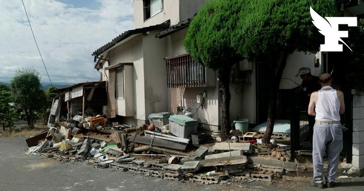 Japon : les images des dégâts impressionnants après le séisme de magnitude 7