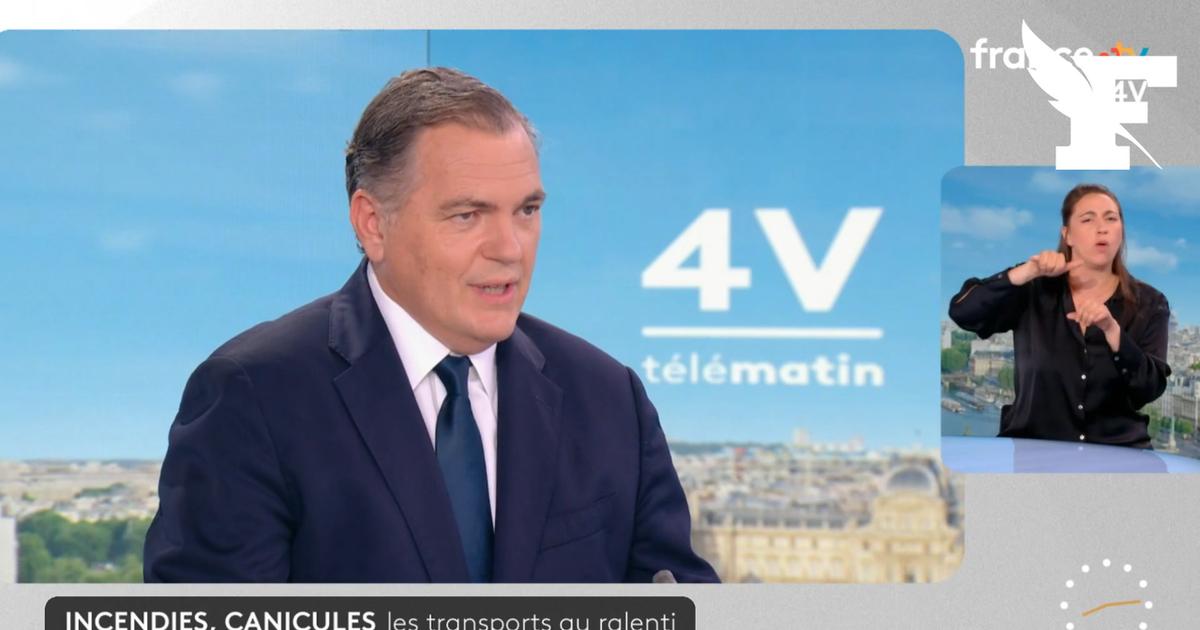 Le secteur ferroviaire n'est «pour l’instant» pas concerné par les incendies, affirme Philippe Tabarot, ministre des Transports
