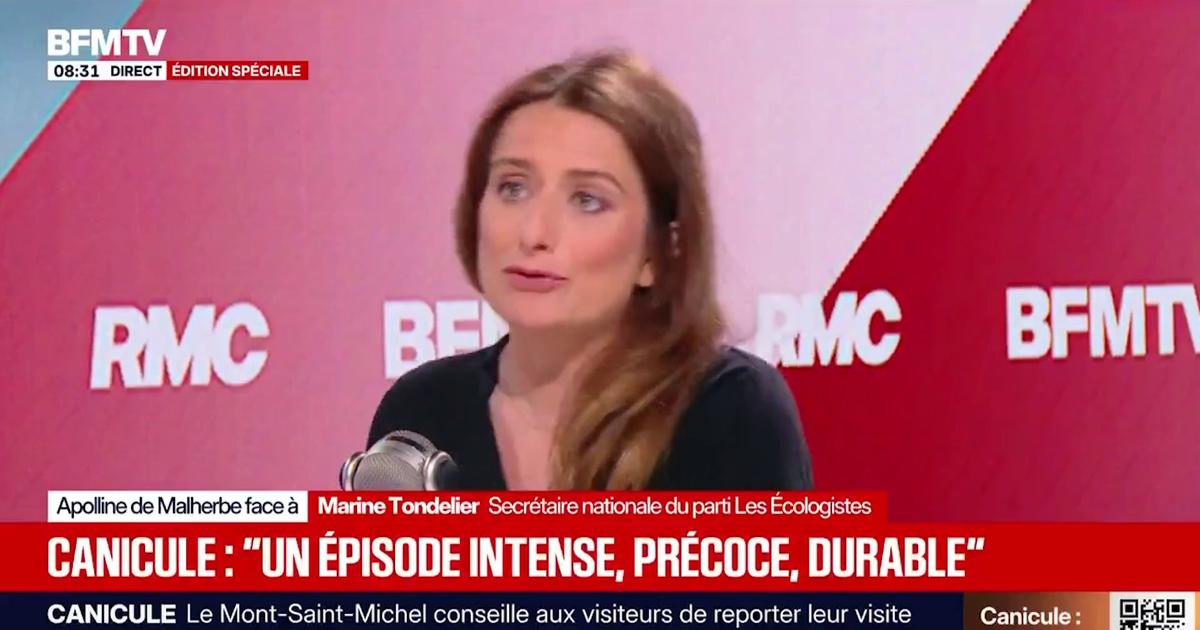 «Inégalitaire», la climatisation «n’est pas une solution miracle», affirme Marine Tondelier