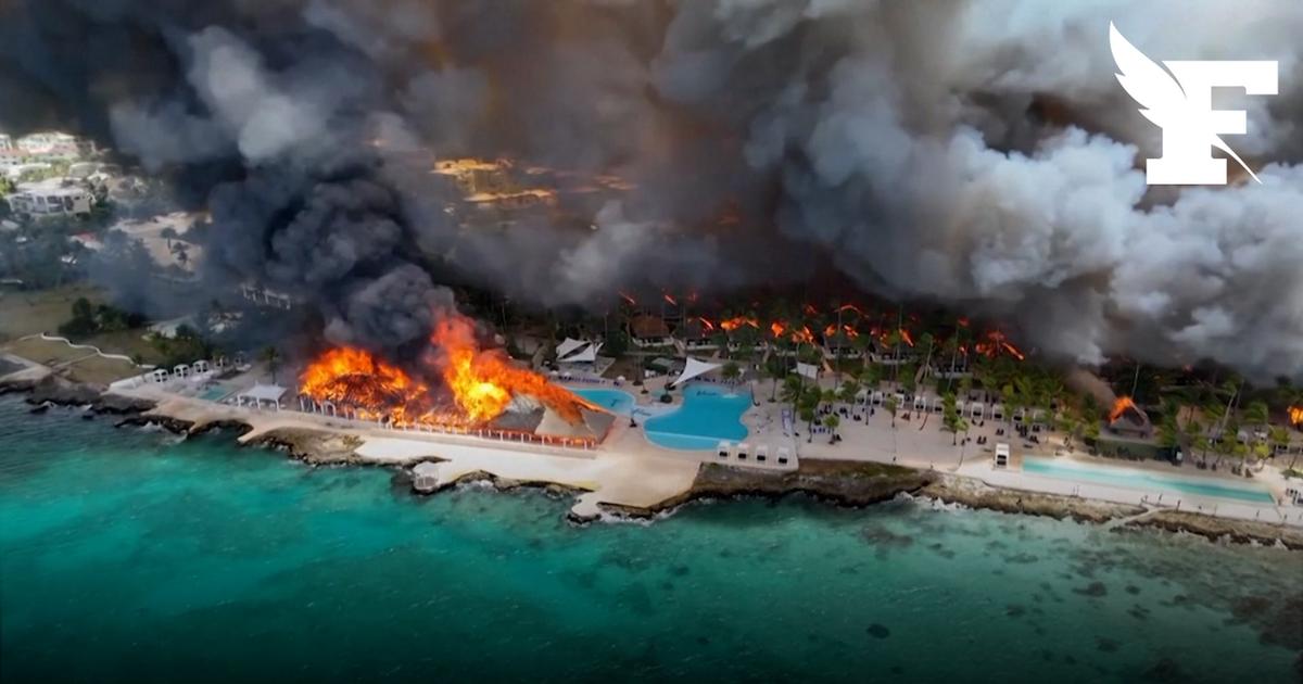 République dominicaine: les images impressionnantes d'un impressionnant incendie dans un hôtel