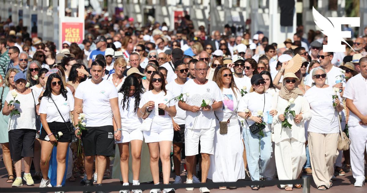 Des milliers de personnes ont défilé sur la Promenade des Anglais, dix ans après l'attentat du 14 juillet 2016