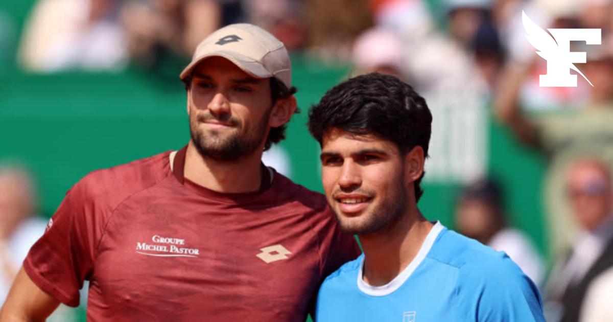 Tennis: Carlos Alcaraz s'impose après avoir été menacé par Valentin Vacherot en demi-finale à Monte-Carlo