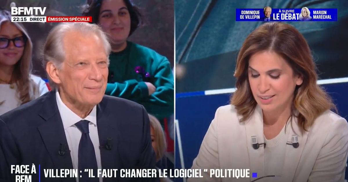 «Vous voulez que je vous chante du Johnny Hallyday?»: comparé à un «crooner» Dominique de Villepin se défend face à Sonia Mabrouk