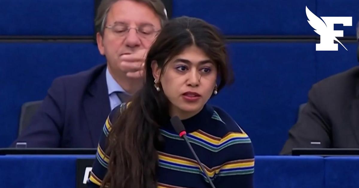 «Je n'ai pas touché au drapeau européen» assure Rima Hassan face aux accusations