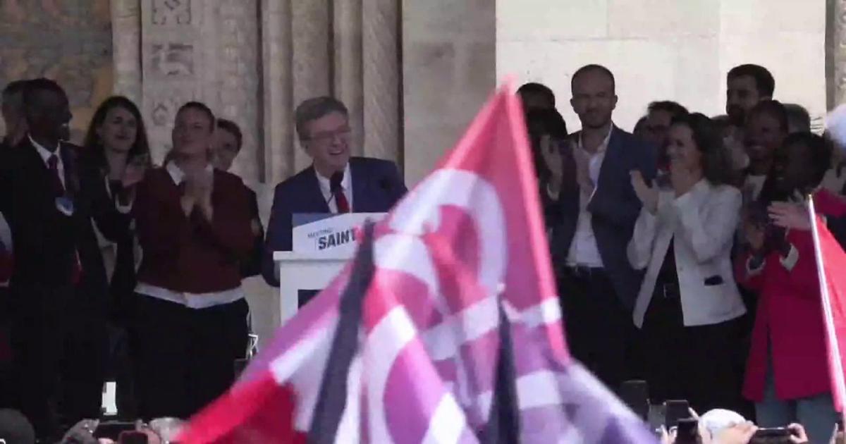 Suivez en direct le meeting de Jean-Luc Mélenchon à Saint-Denis