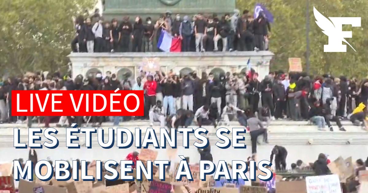 Mobilisation étudiante : suivez en direct le nouveau rassemblement à Paris