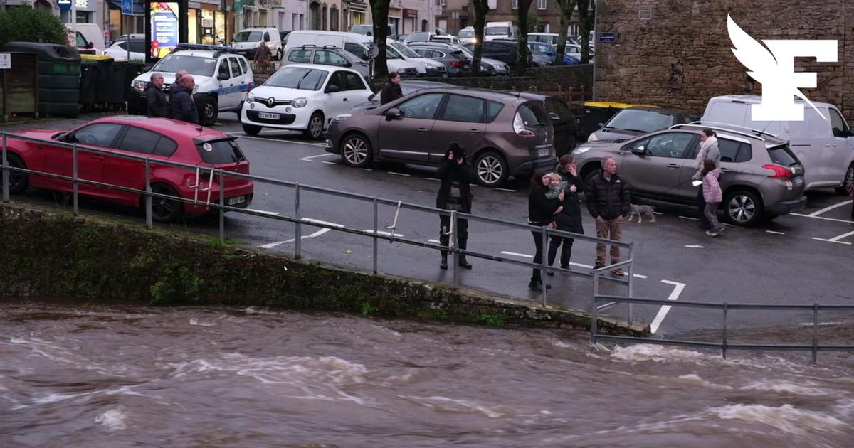 Les images impressionnantes de la Bretagne inondée
