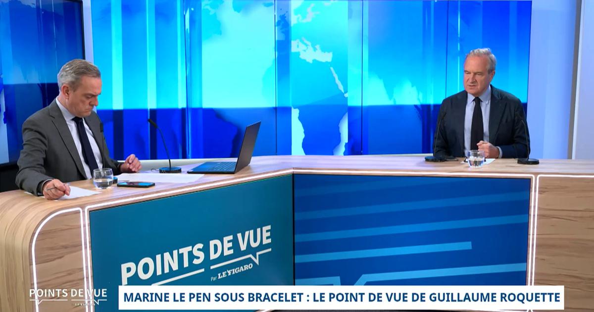 Marine Le Pen : «une personne sur laquelle pèse une telle incertitude judiciaire ne va pas rassurer les électeurs du second tour», pour Guillaume Roquette
