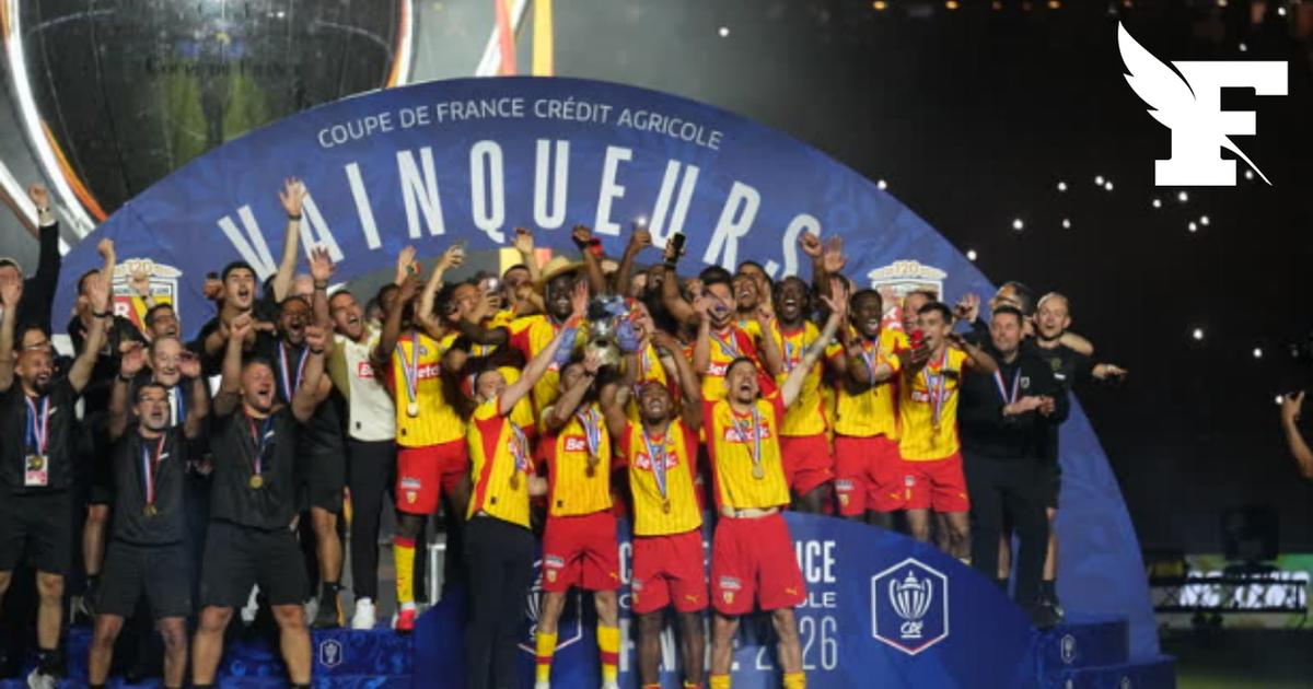 Le RC Lens remporte la Coupe de France pour la première fois de son histoire