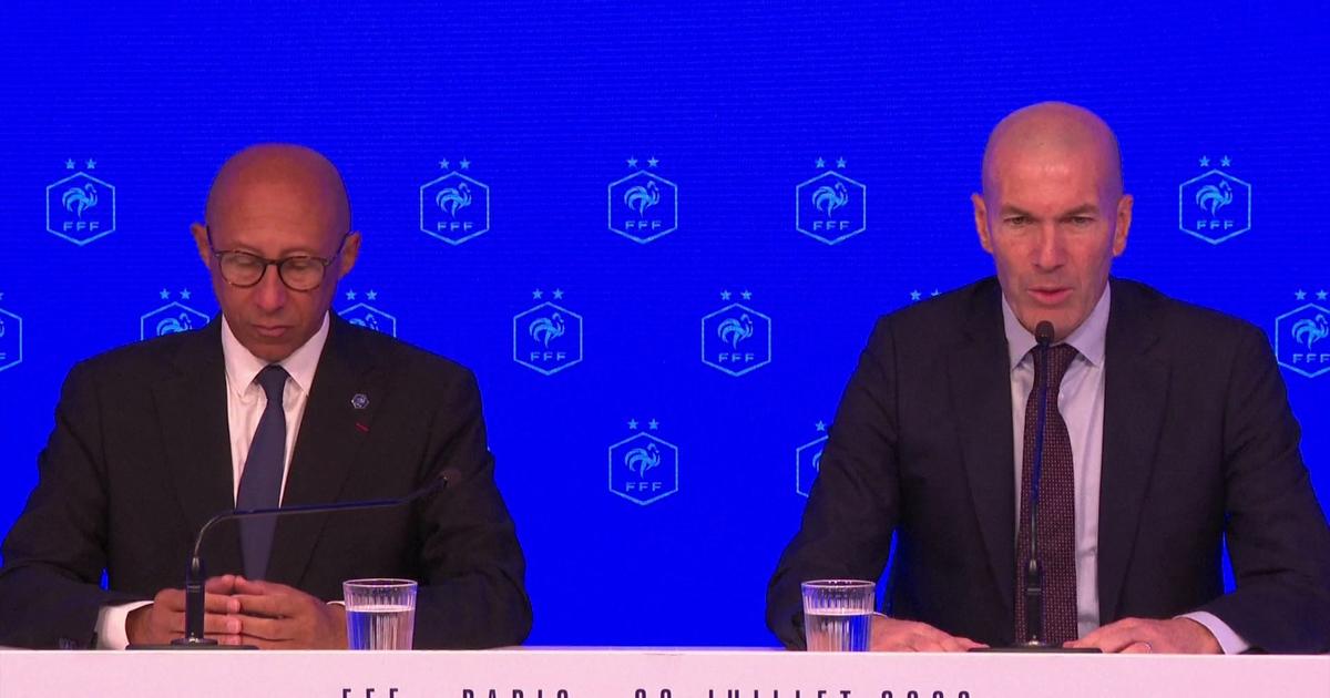 Zinedine Zidane sur la continuité du jeu : «On va faire différent, DD c'est DD, Zizou c'est Zizou»