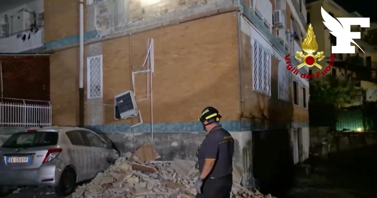 Les images des dégâts après le séisme près de Naples, qui a fait 21 blessés