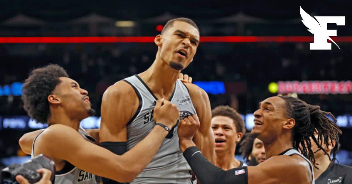 NBA: un panier sur le gong de Victor Wembanyama envoie les Spurs en play-offs après 7 ans de disette