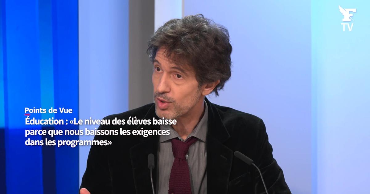 Harold Cobert : «Le niveau des élèves baisse parce que nous baissons les exigences dans les programmes»