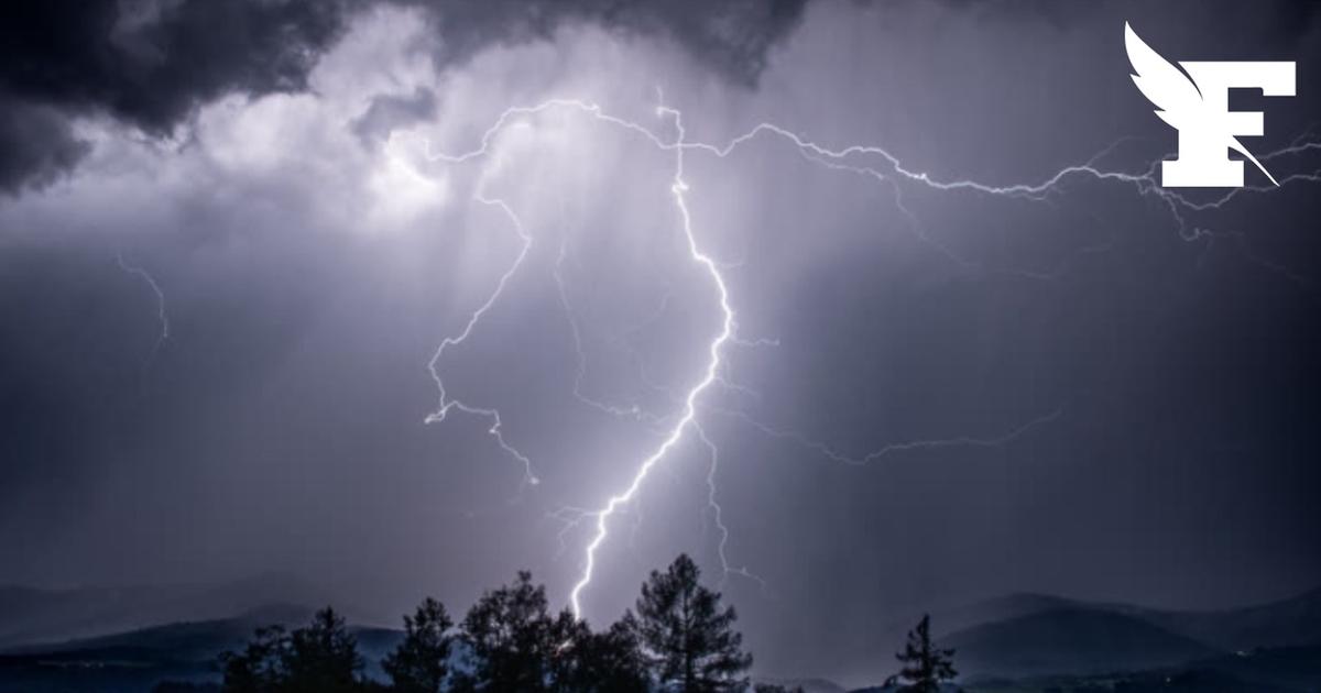 Orages : 24 départements placés en vigilance orange ce jeudi après-midi en raison d'orages