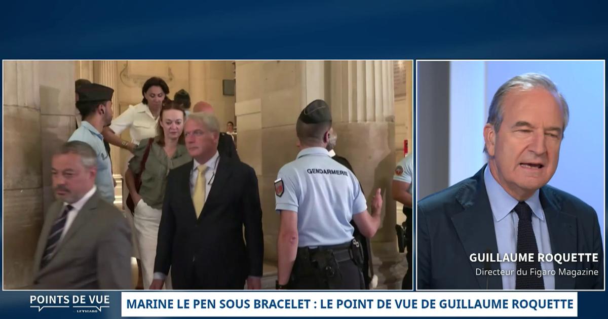 Marine Le Pen : «La Cour d'appel lance un véritable défi à Marine Le Pen», selon Guillaume Roquette