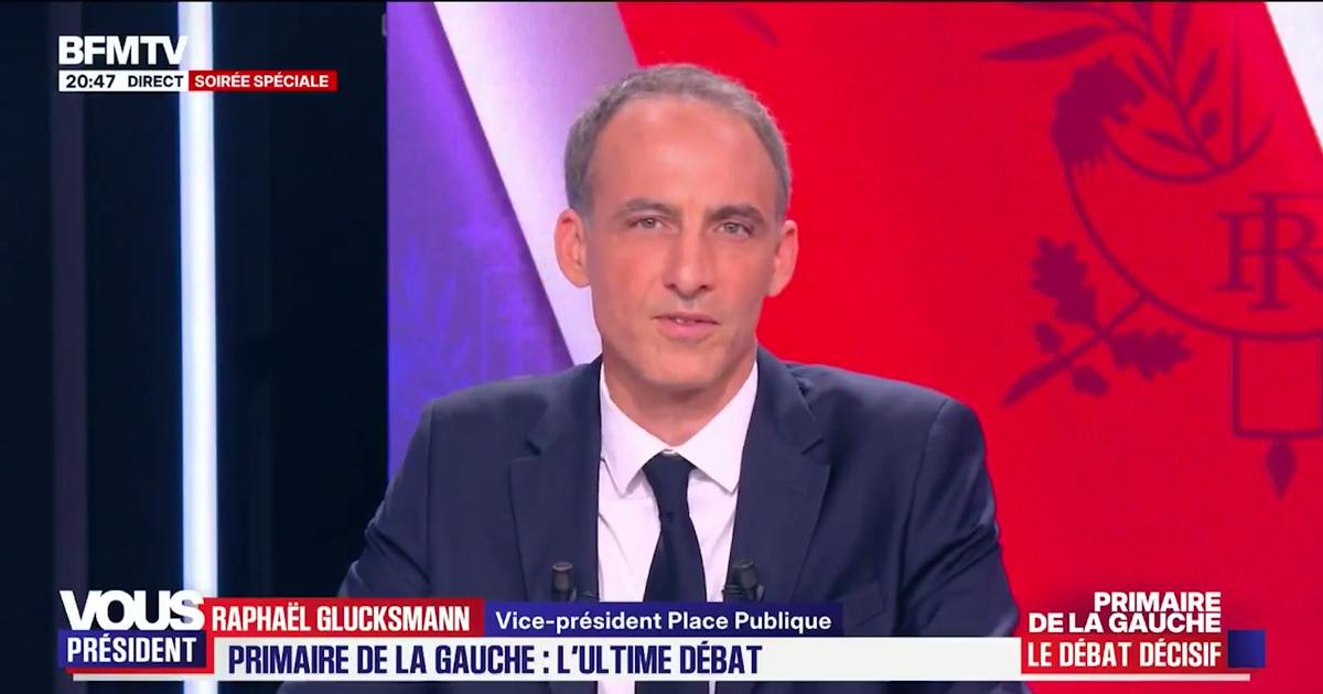 Primaire de la gauche: «La voix de la France n'est plus écoutée, ni en Europe, ni ailleurs dans le monde», déplore Raphaël Glucksmann