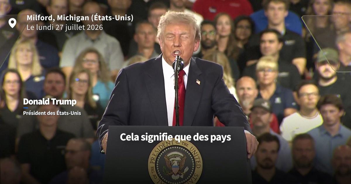 «Protecteur de pédophiles !»: Donald Trump apostrophé en plein discours