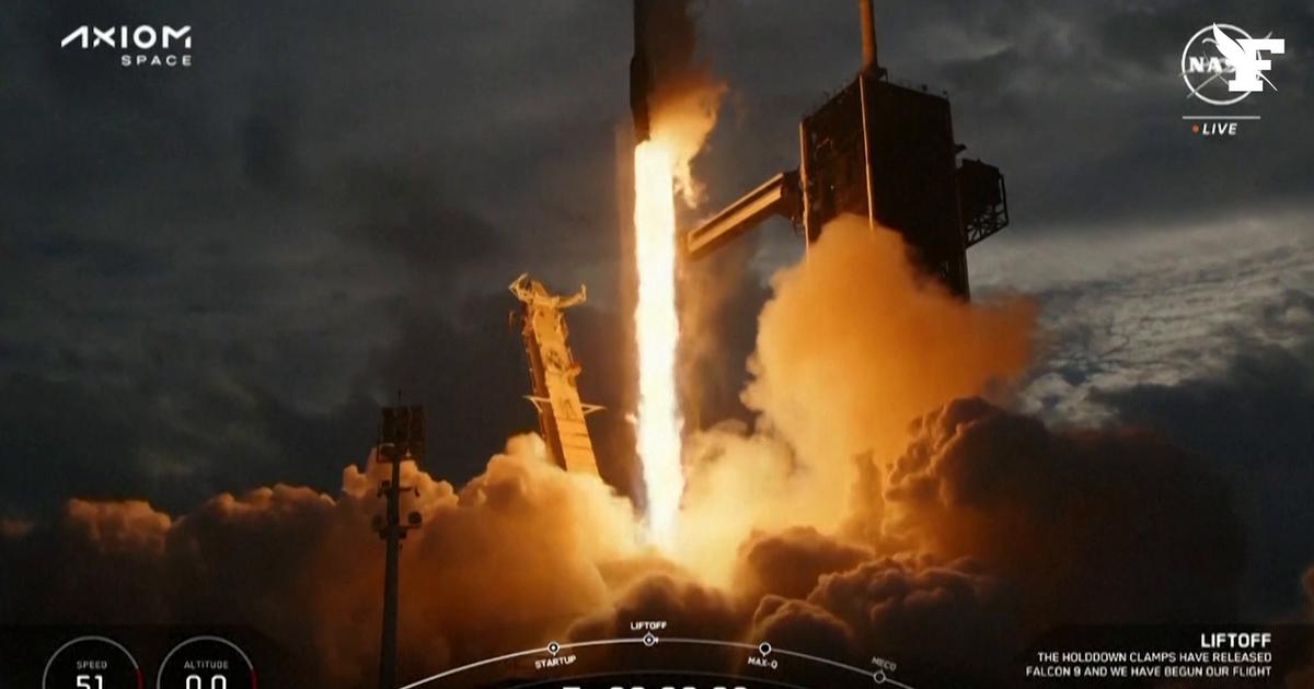 Les images du lancement de la mission Ax-3 vers la Station spatiale ...