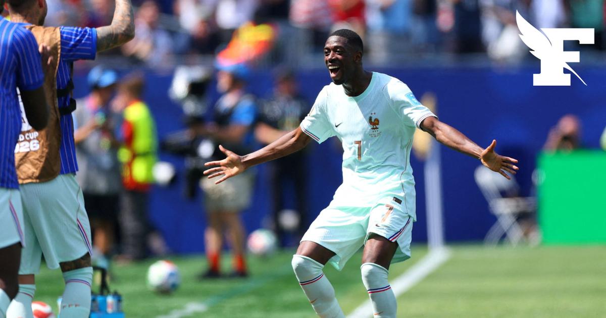 La réaction de la fan-zone de Saint-Ouen au triplé d'Ousmane Dembélé