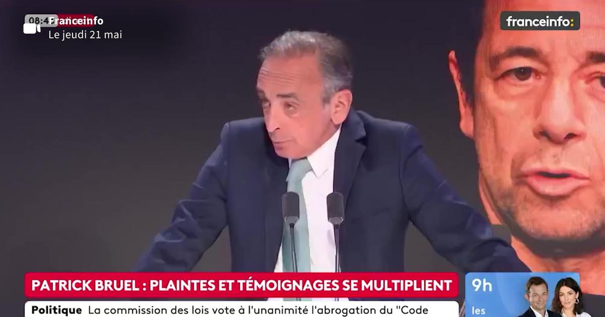 Patrick Bruel: «On ne jette pas un pas homme comme ça avec des accusations», tance Éric Zemmour