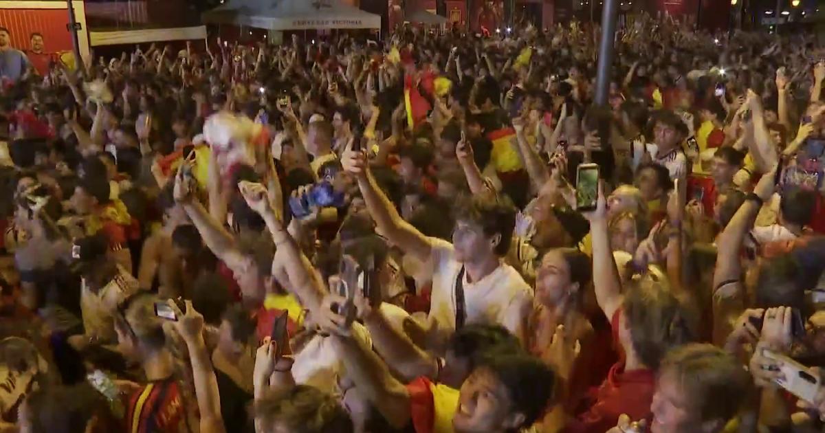 France-Espagne: les supporters de la Roja exultent après leur victoire