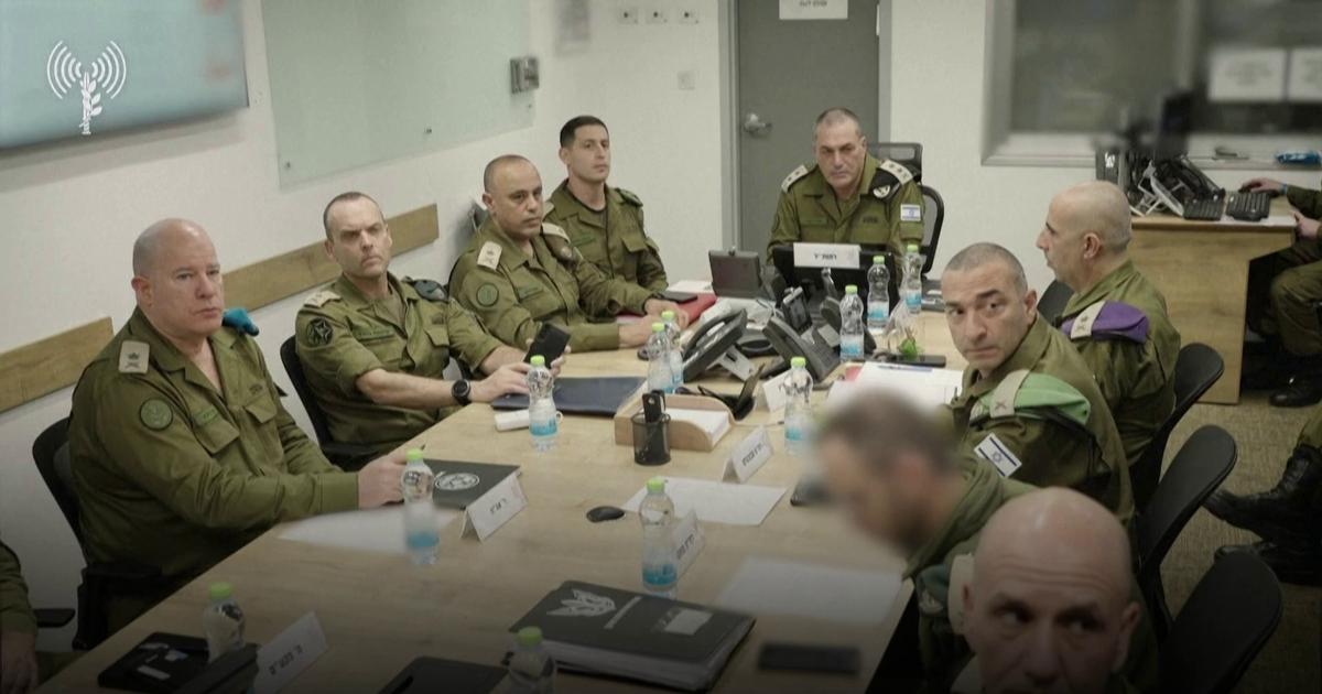 L'armée israélienne diffuse des images montrant le centre de commandement lors des frappes en Iran