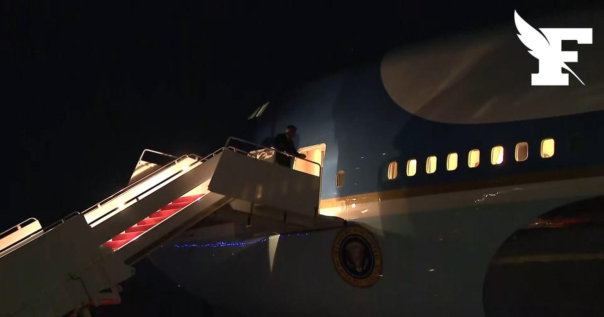 L'avion de Trump a fait demi-tour après «un problème électrique mineur»