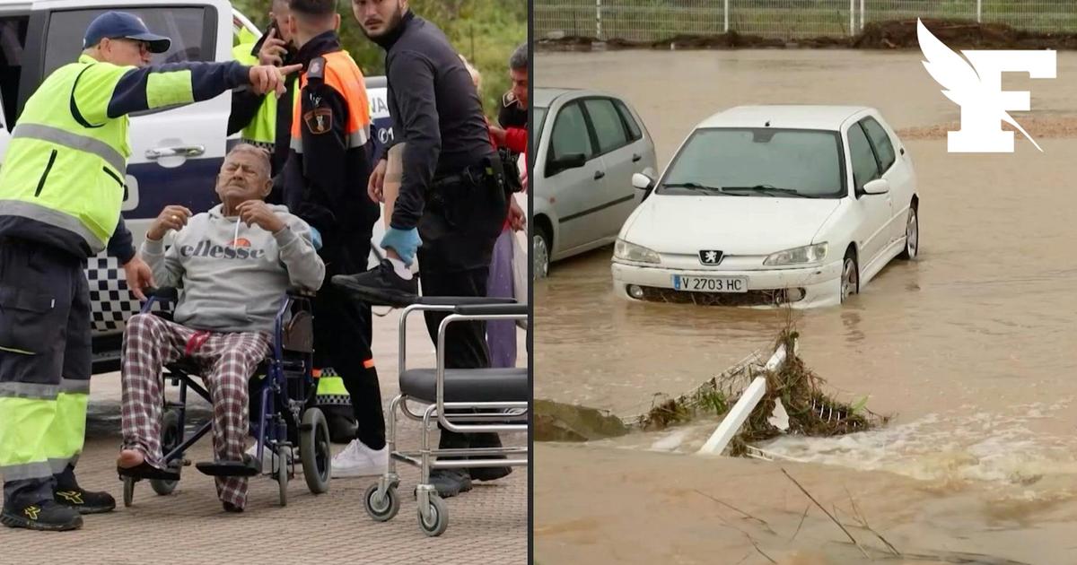 Inondations meurtrières en Espagne : les images de la région de Valence appelée à se confiner