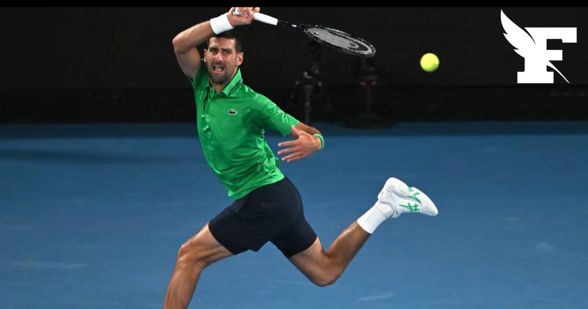 Open d'Australie: Novak Djokovic frôle la catastrophe mais file en huitièmes de finale