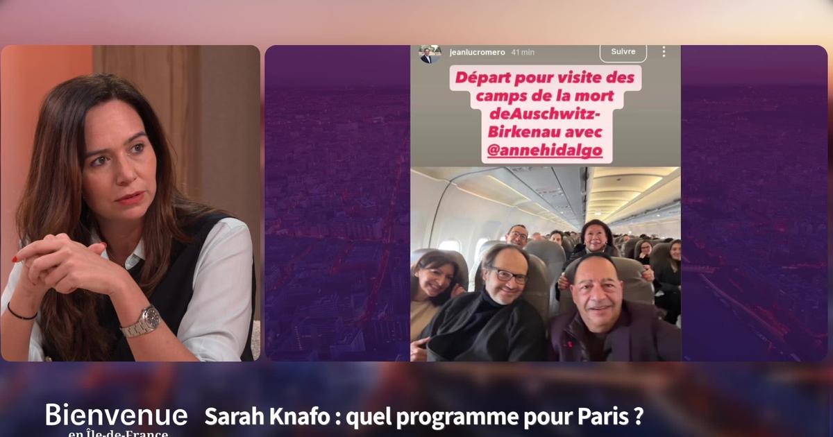 «C’est une honte, j’ai même cru que c’était un faux» s’indigne Sarah Knafo à propos du selfie d’élus parisiens dans l’avion vers Auschwitz