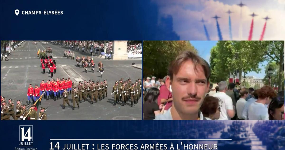 14 Juillet: les images du défilé des soldats ukrainiens parmi la Coalition des volontaires