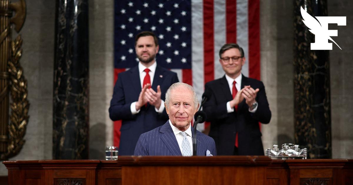 Le roi Charles III condamne la violence politique devant le Congrès américain