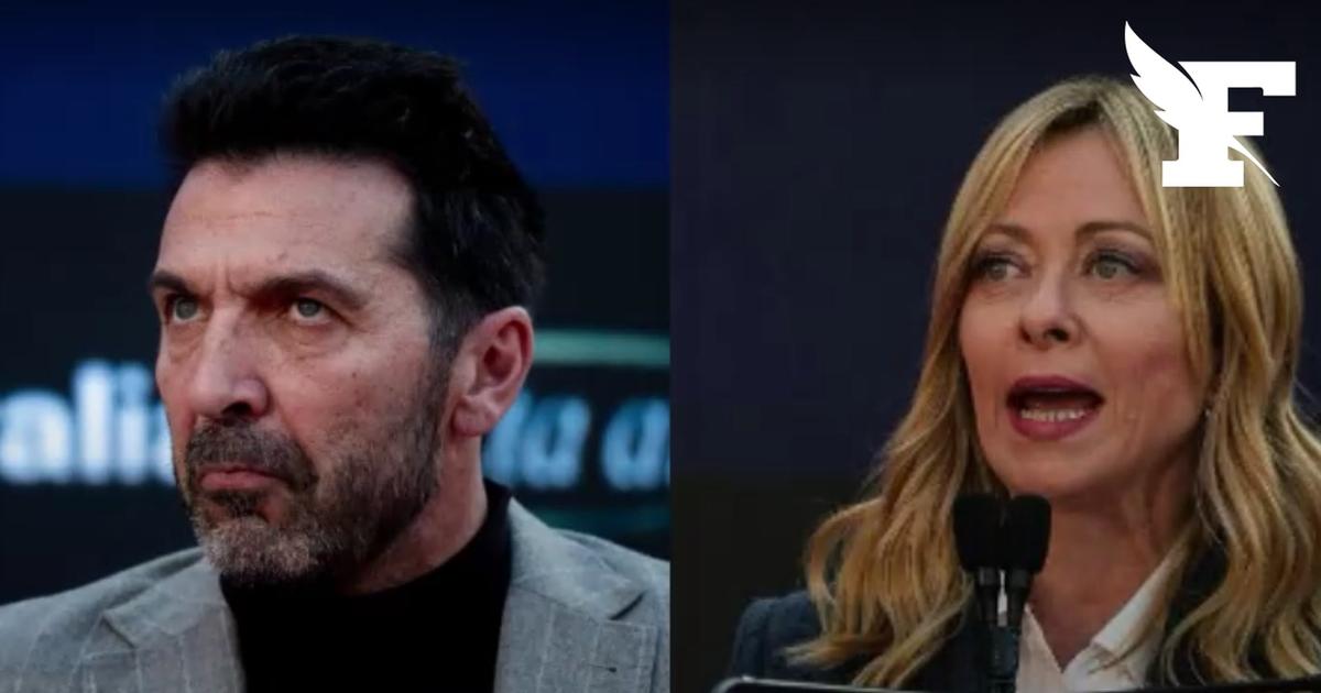 L'ex-star du ballon rond italien Gianluigi Buffon défend la politique de Giorgia Meloni