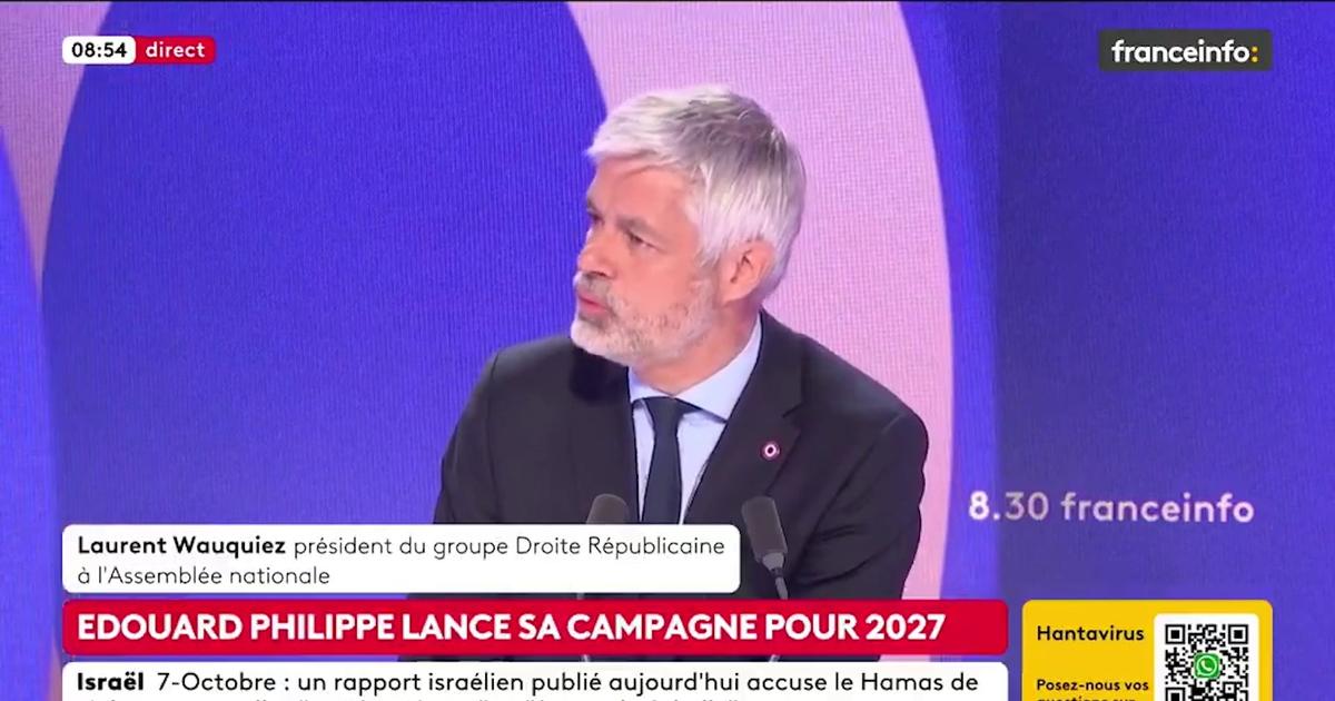 Présidentielle 2027 : «Je tire une sonnette d’alarme» face à «l’inconscience de la droite», affirme Laurent Wauquiez