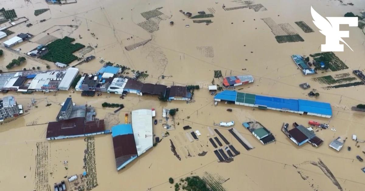 Typhon en Chine: les images d’impressionnantes inondations dans le sud et le centre du pays