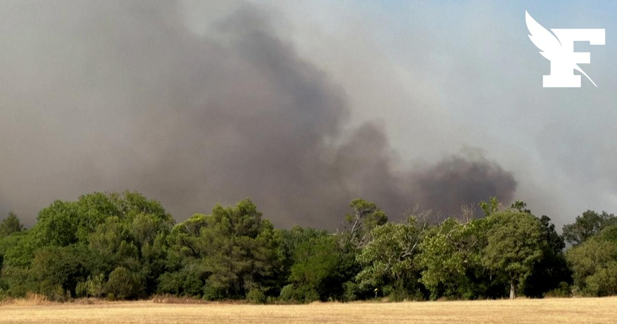 La secrétaire générale de la préfecture de l'Aude fait un point sur l'incendie en cours...