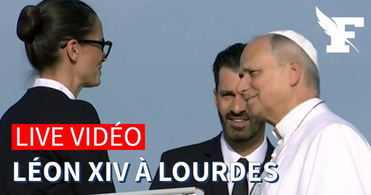 Suivez en direct l'arrivée du pape Léon XIV à Lourdes