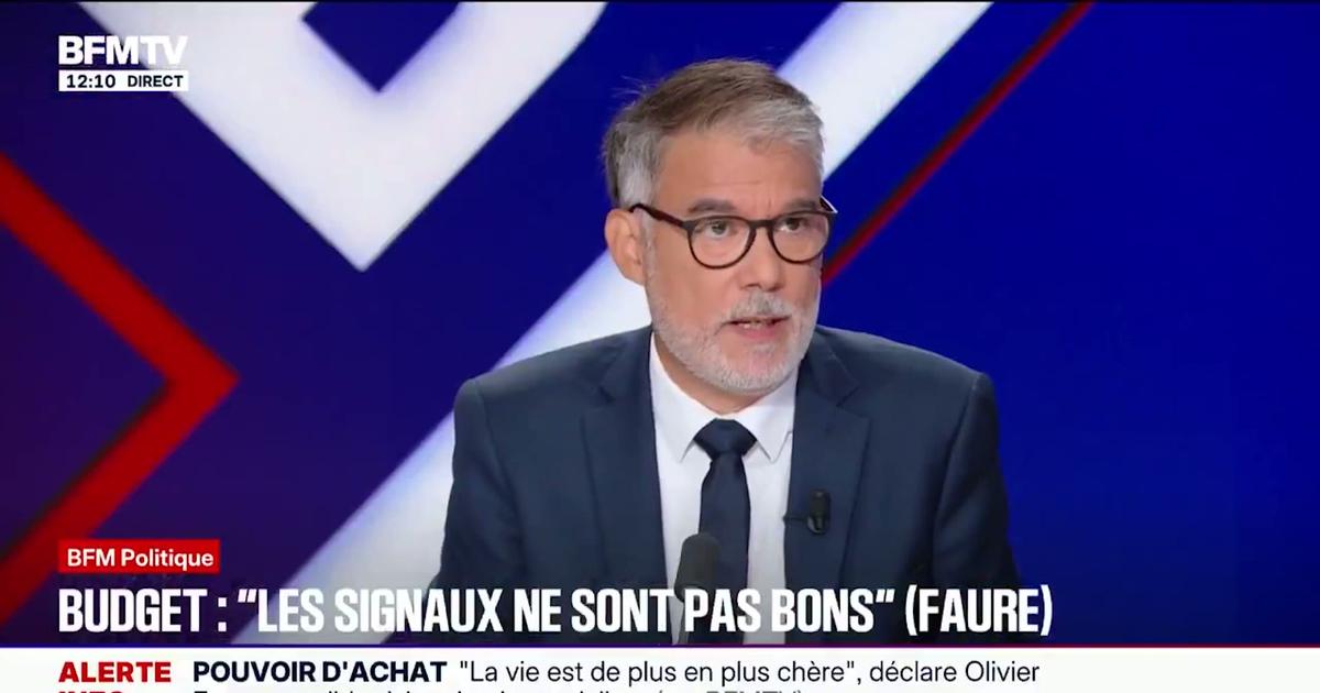 Budget : «Si la copie est conforme aux pistes, je censurerai», affirme Olivier Faure