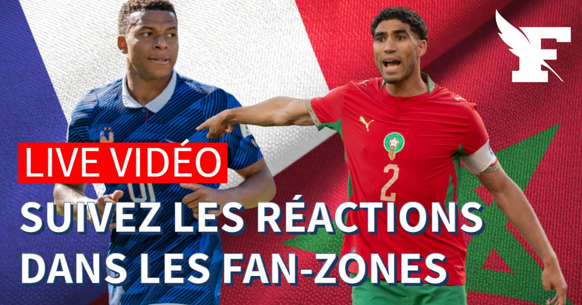 France - Maroc : suivez les réactions dans les fan-zones autour de Paris !